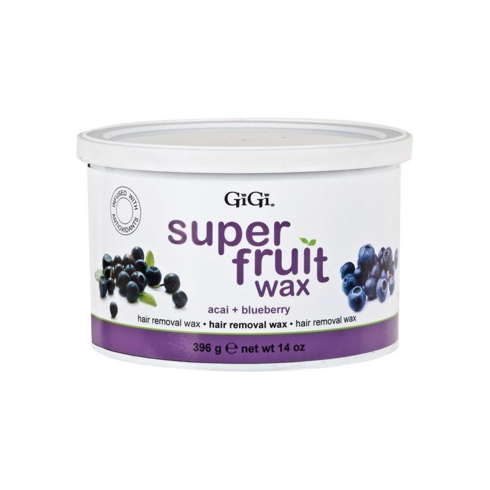 Cera Super Fruta Gigi con Acai y Arándano - 14 Oz