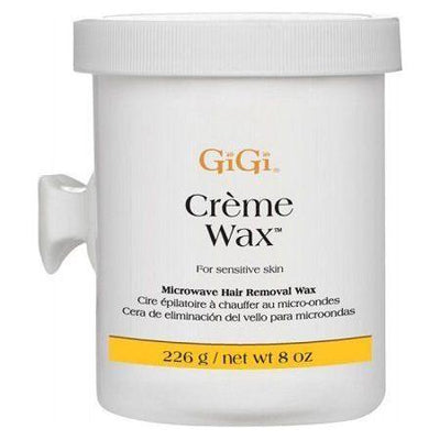 Gigi Microwave Creme Wax 8 Oz - Gentle Hair Removal