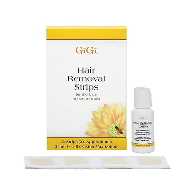 GiGi Hair Removal Strips for the Face - 24 Strips