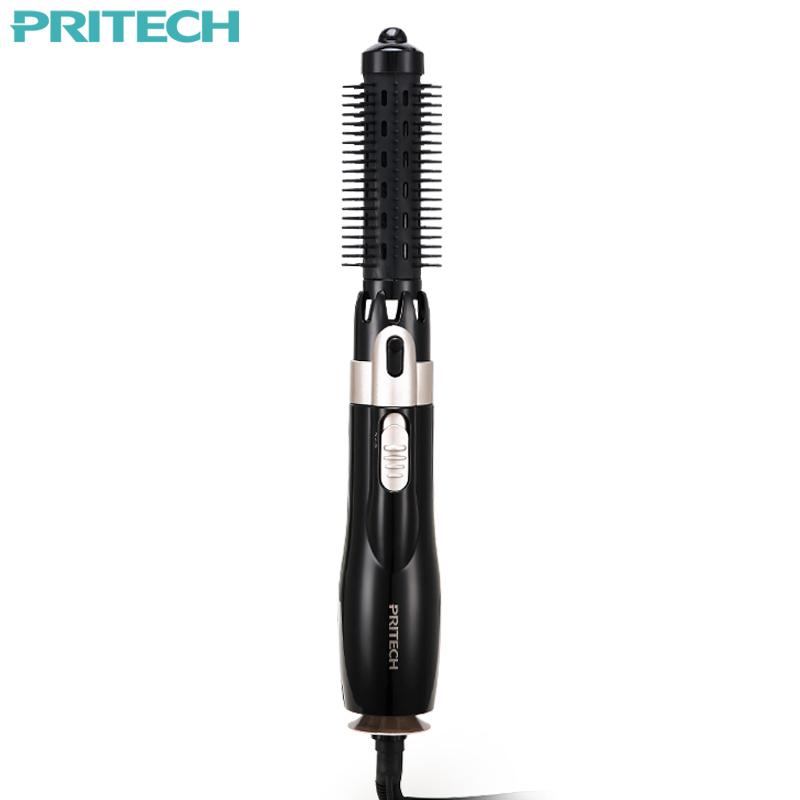 Pritech E Hair Diffuser Curling Irons 550W Styler Hair Dryer Machine Brush Comb Straightener Curler - Korvel