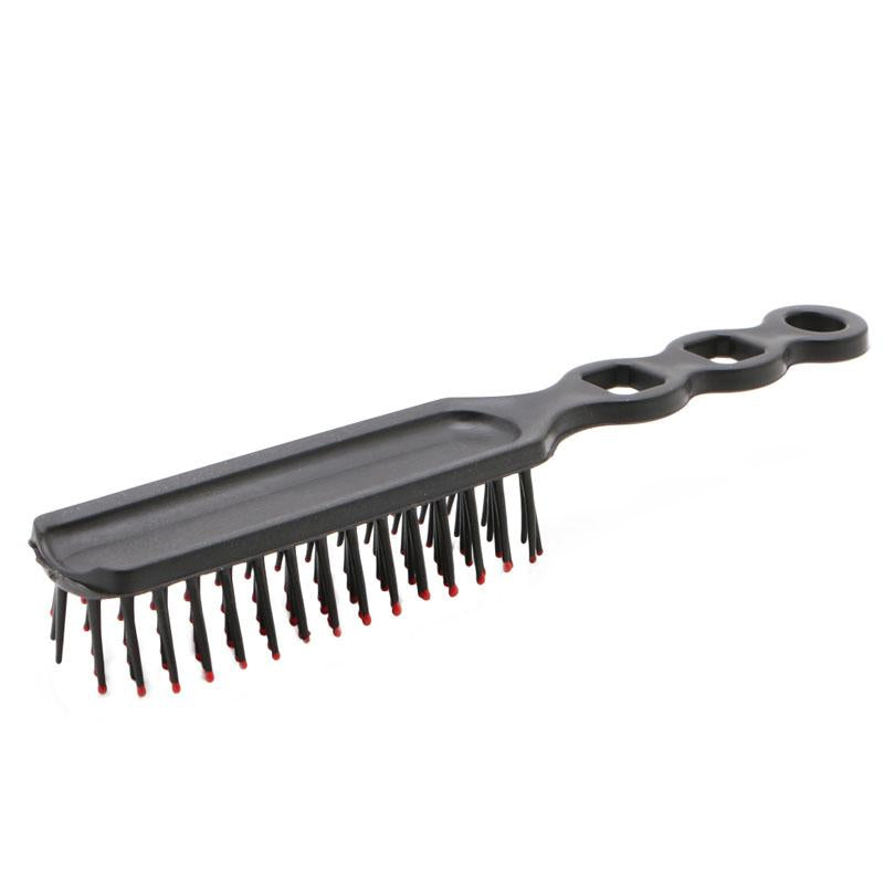 Salon Plastic Paddle Hairdressing Cushion Hair Cozy Massage Comb - Korvel