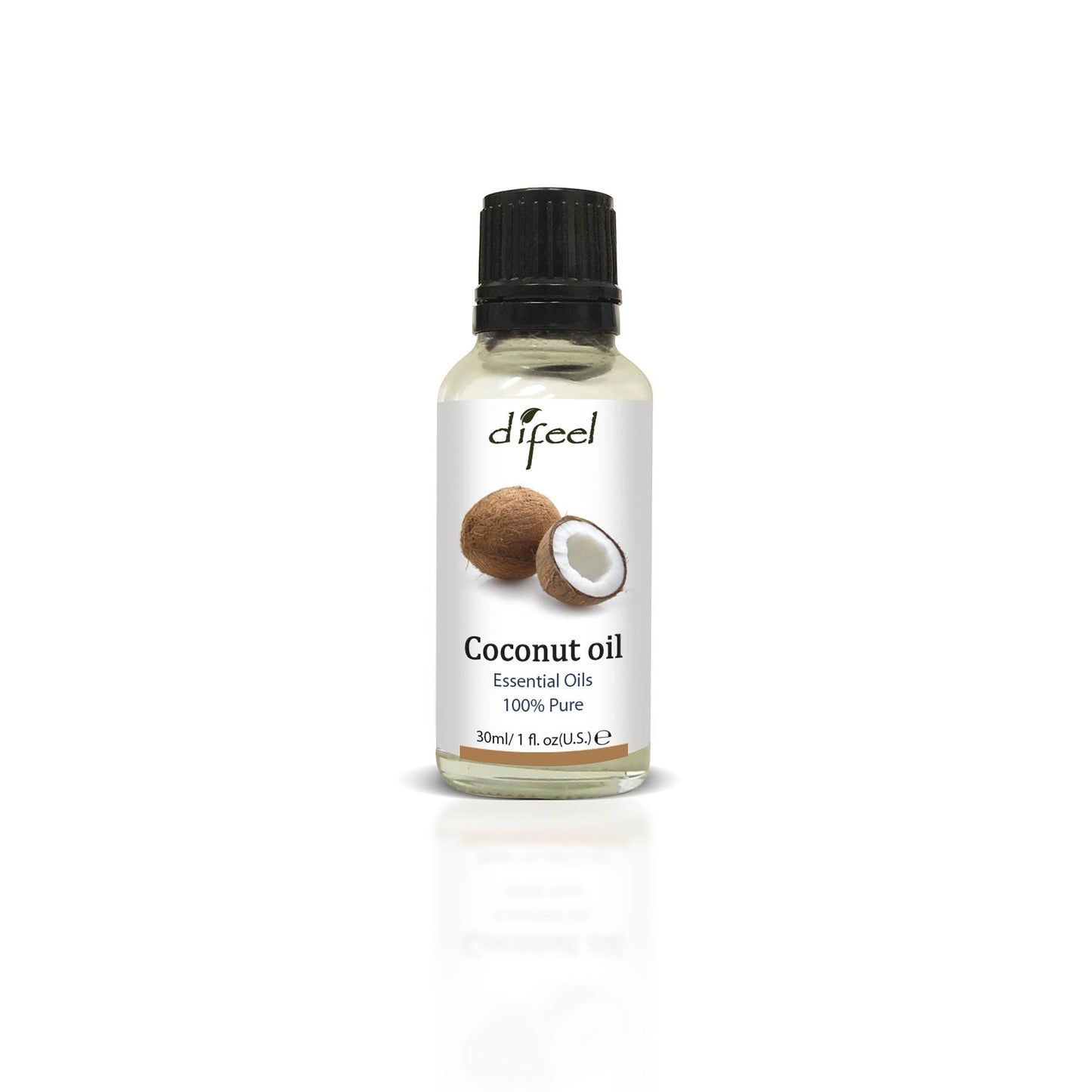 Huile essentielle de noix de coco Difeel Pure 1oz pour femmes