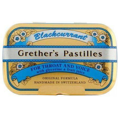 Grether's Pastilles Blackcurrant Sugar-free - 3.75 Oz (44 Lozenges)