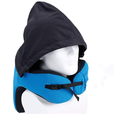 Ergonomic Memory Foam Travel Pillow