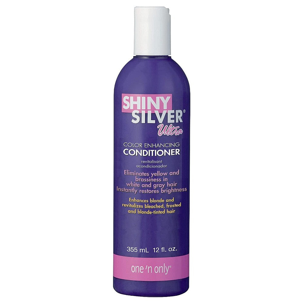 Acondicionador Ultra Mejorador de Color Shiny Silver One N' Only, 12 Oz