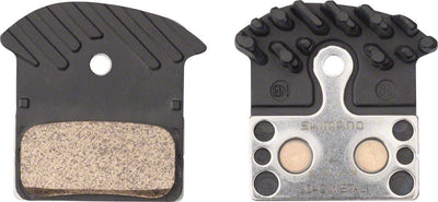 Shimano J04C-MF Disc Brake Pads - Metal Compound with Finned Alloy Back Plate
