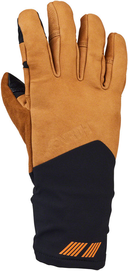 Guantes de cuero 45NRTH Sturmfist 5 LTR 2024 - Tan/Negro, 2X-Grande