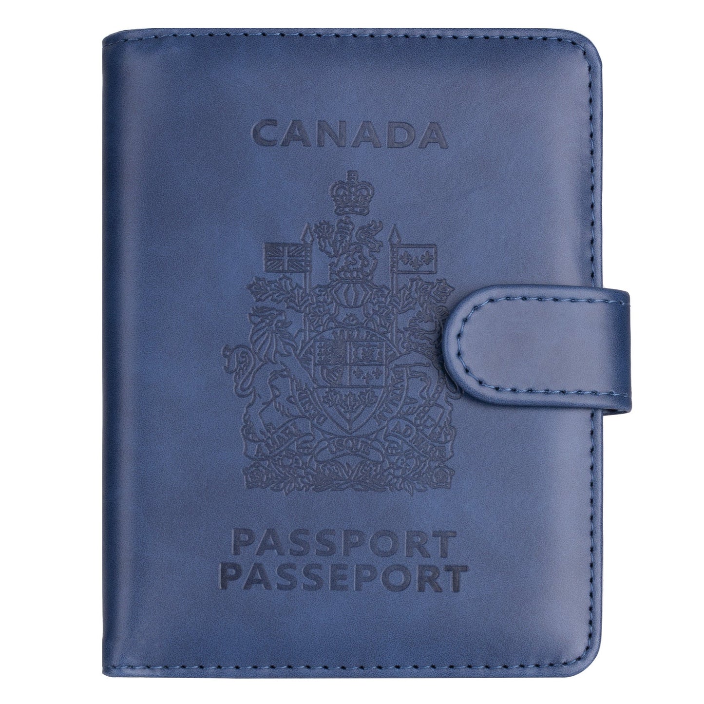 Housse de passeport anti-magnétique canadienne Buckle