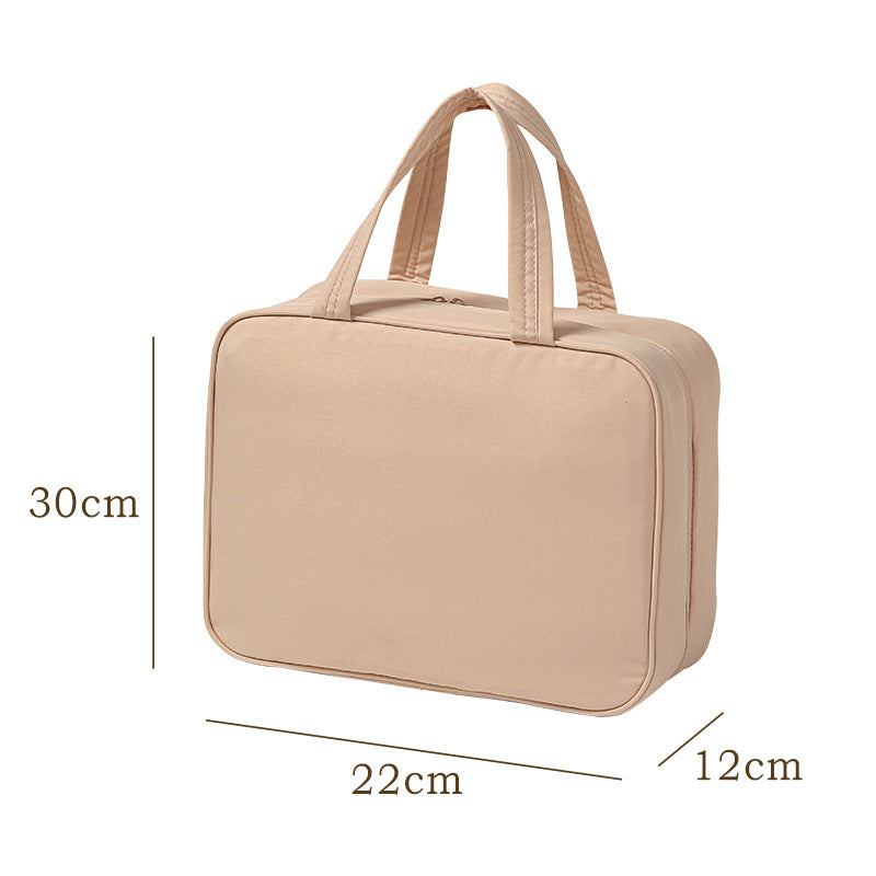 Trousse de toilette suspendue en tissu Oxford grande capacité pour le voyage