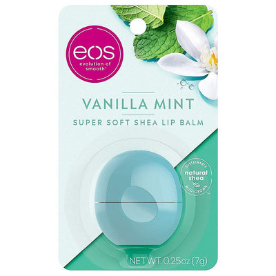 eos Visibly Soft Lip Balm Sphere - Vanilla Mint, 0.25 Oz