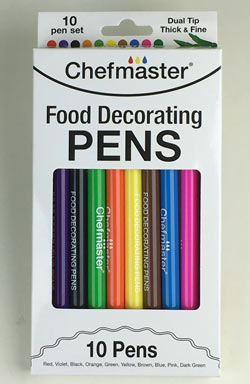 Food Decorating Pens - Assorted Colors for Creative Baking