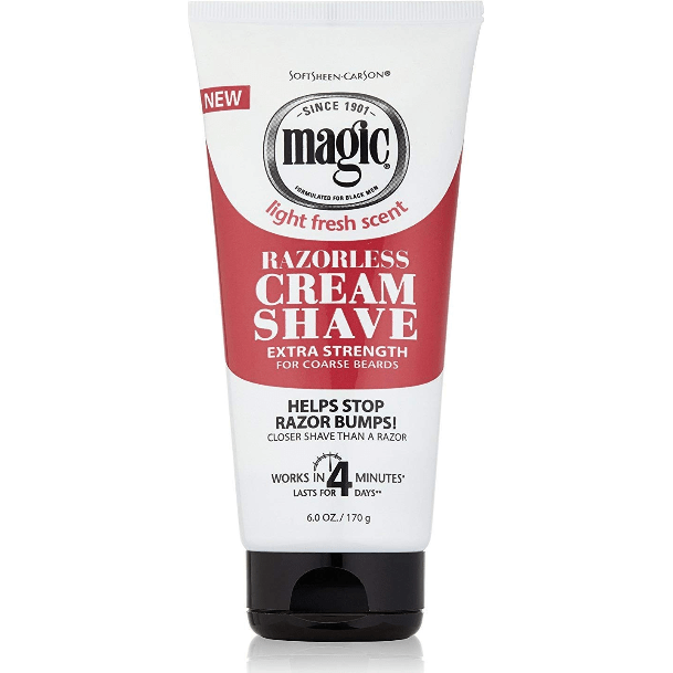 Crème à raser magique, sans rasoir, force extra pour cheveux épais 170g