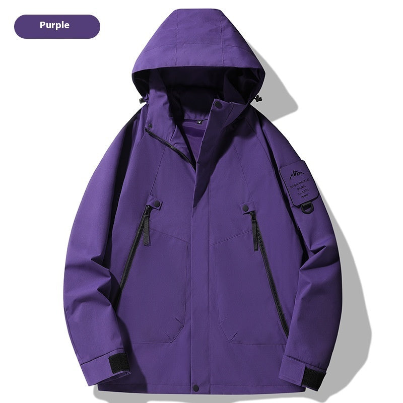 Veste Shell Extérieure Premium - Coupe-vent et Imperméable