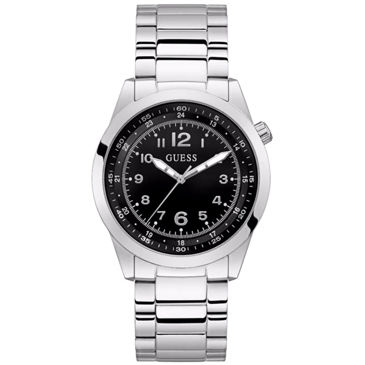 Guess Men's Max Watch - Premium Stainless Steel Design
