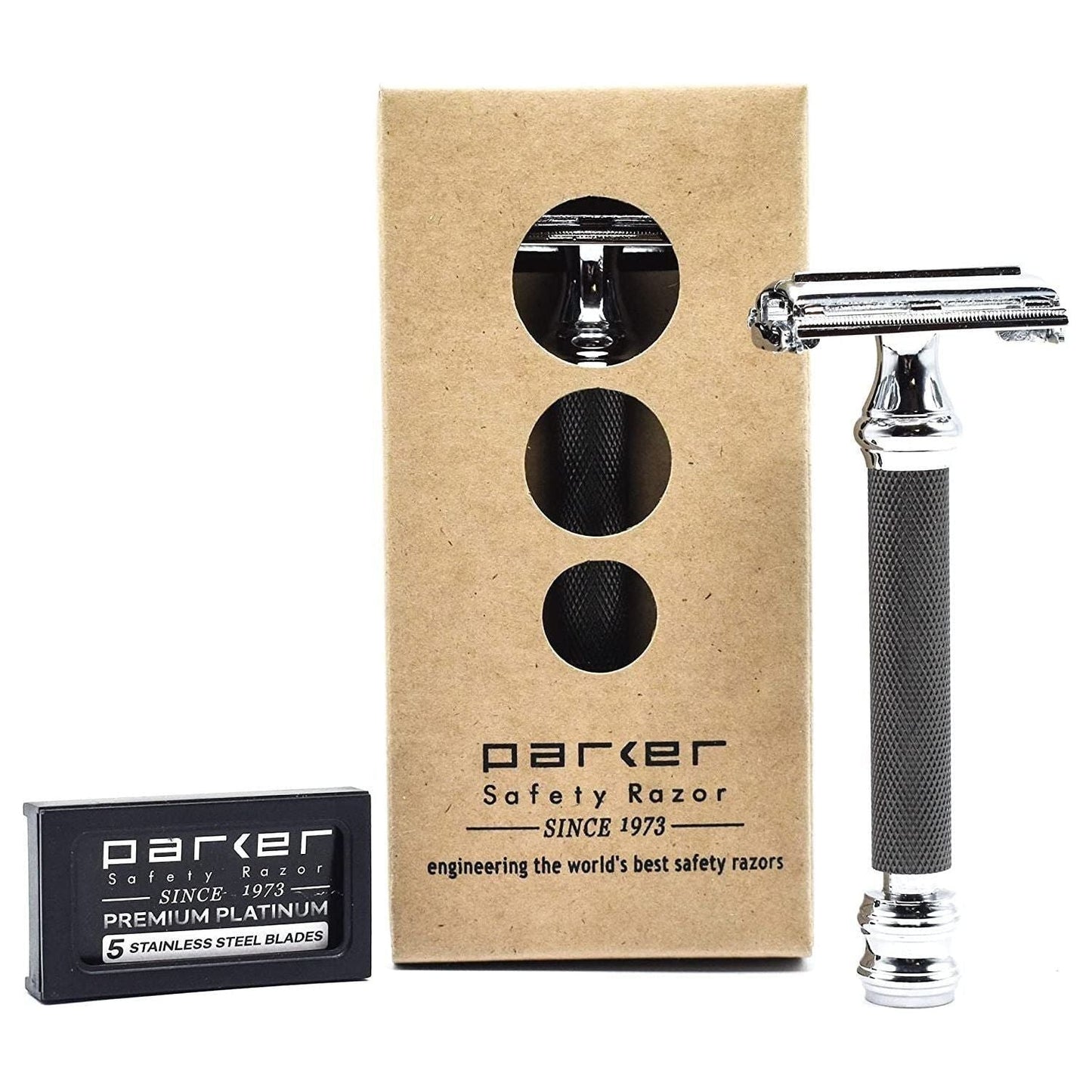 Maquinilla de Afeitar Pesada Parker 76R con 5 Cuchillas Derby