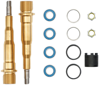 LOOK Spindle and Bearing Assembly - Titanium X-Track