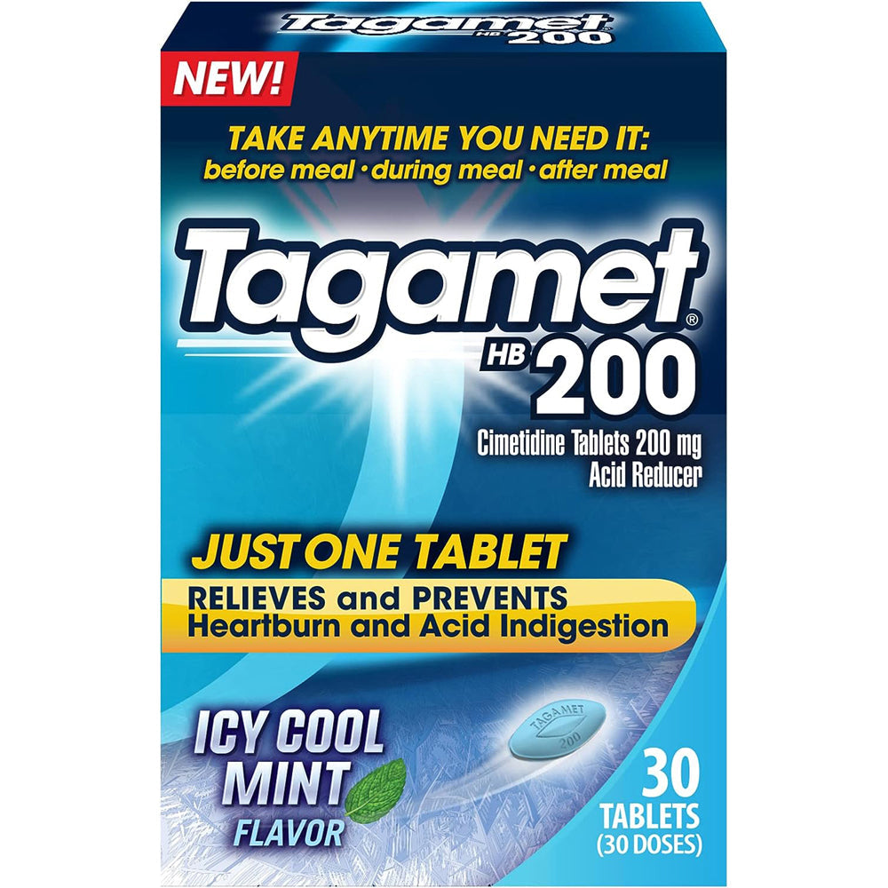 Tagamet HB 200 Acid Reducer Tablets - Icy Cool Mint
