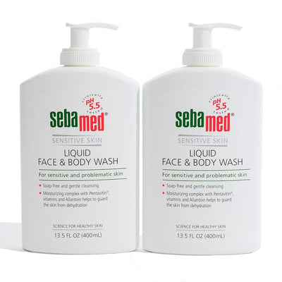 Sebamed Face and Body Wash for Sensitive Skin, 13.5 Oz