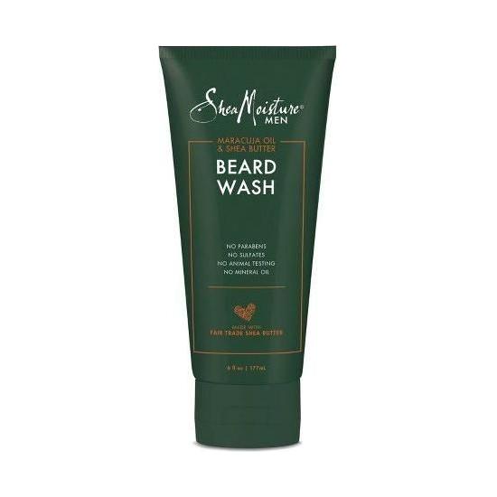 Shampoo pour barbe Shea Moisture avec huile de maracuja et beurre de karité - 6 Oz