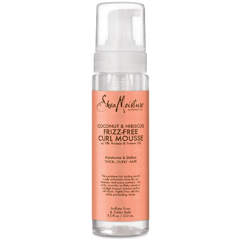 Mousse Frizz-Free Curl Coconut & Hibiscus de SheaMoisture 220ml