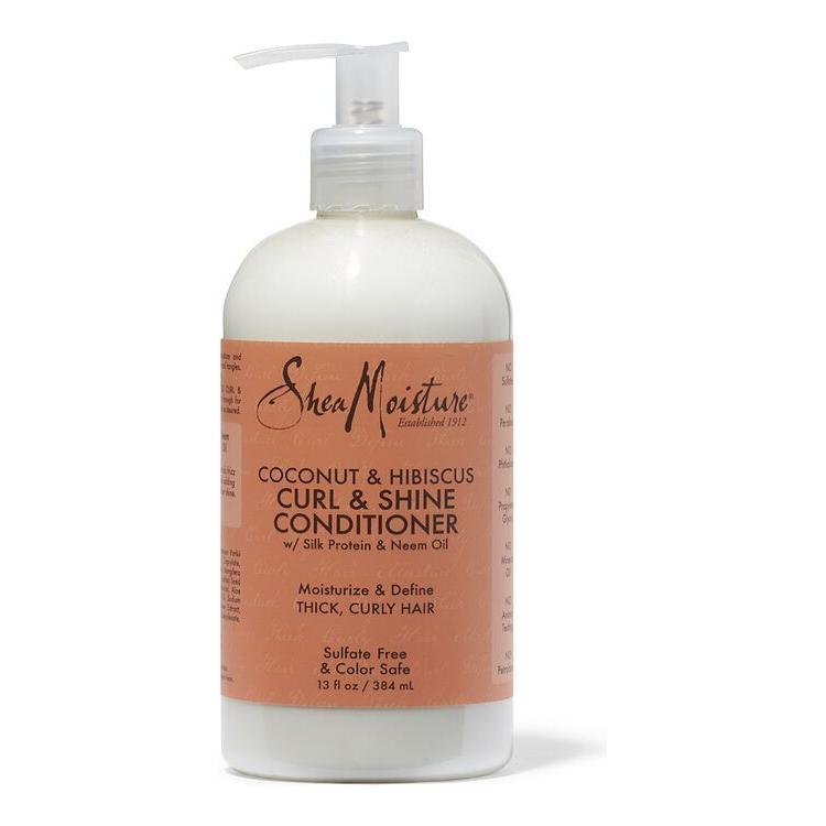 SheaMoisture Coconut & Hibiscus Curl & Shine Conditioner 384ml