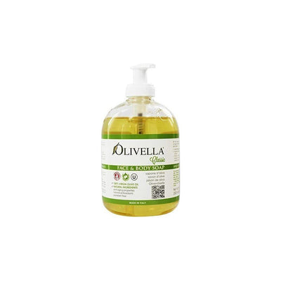 Olivella Classic Face and Body Soap - 16.9 Oz