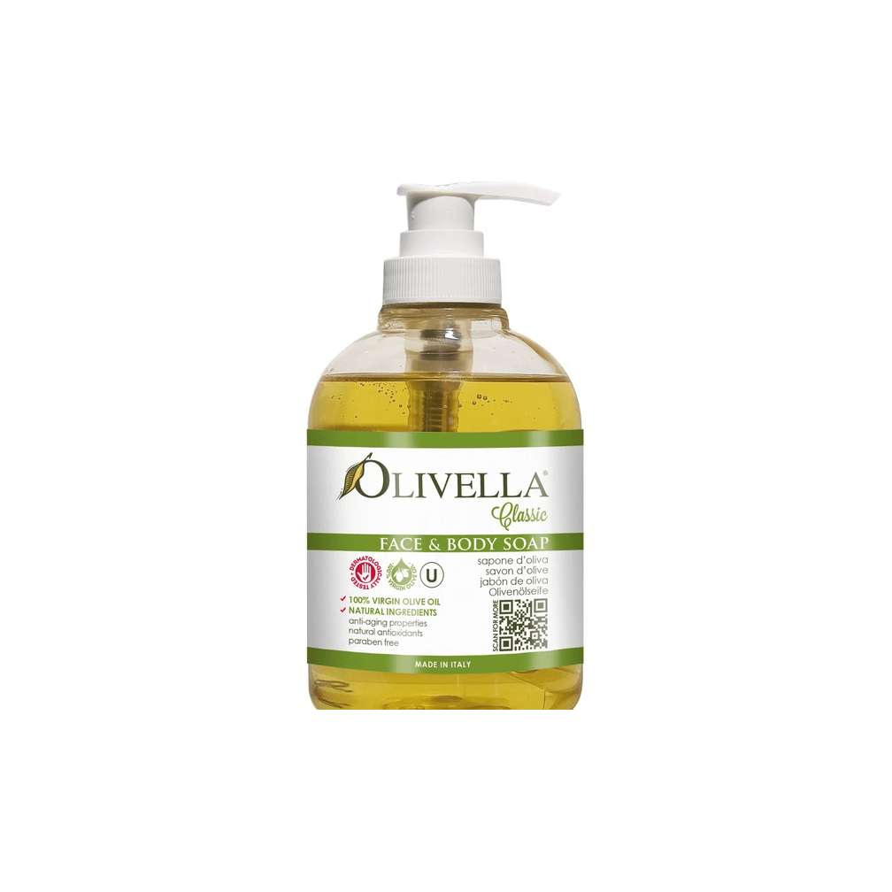 Savon Liquide pour le Visage et le Corps Olivella - 10,14 oz