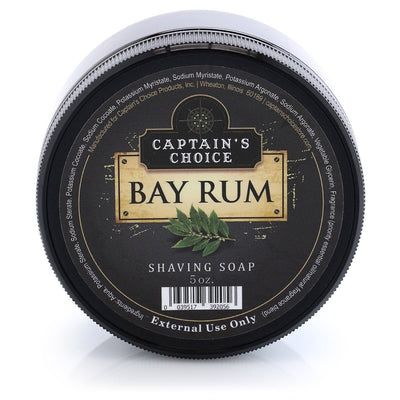 Captain's Choice Bay Rum Shaving Soap