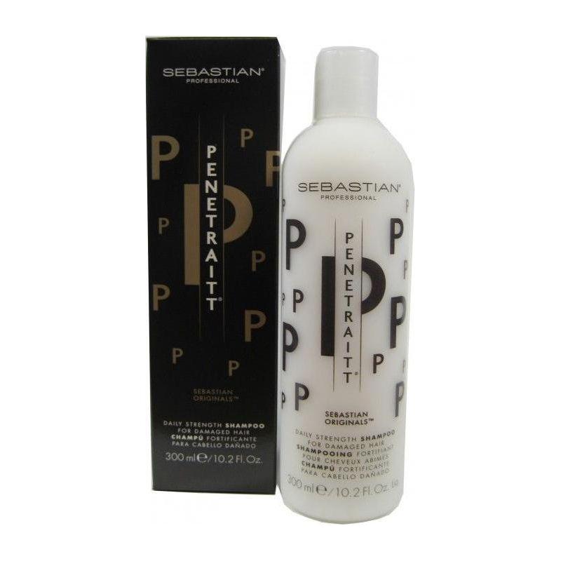 Shampoo de Force Quotidienne Sebastian Penetraitt - 10,2 Fl Oz