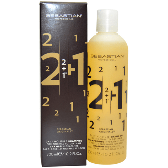 Champú Hidratante Diario Sebastian 2 + 1 10.2 oz
