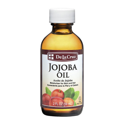 Huile de Jojoba De La Cruz - Pressée à Froid - 2 Fl Oz