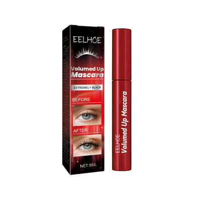 Volumed Up Mascara, Moisturizing Eyelashes Long And Curly Black Beautiful Natural Makeup Hold Mascara - Korvel