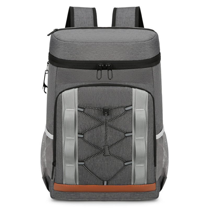 Sac à dos de camping et de pique-nique multifonctionnel avec refroidisseur isolé