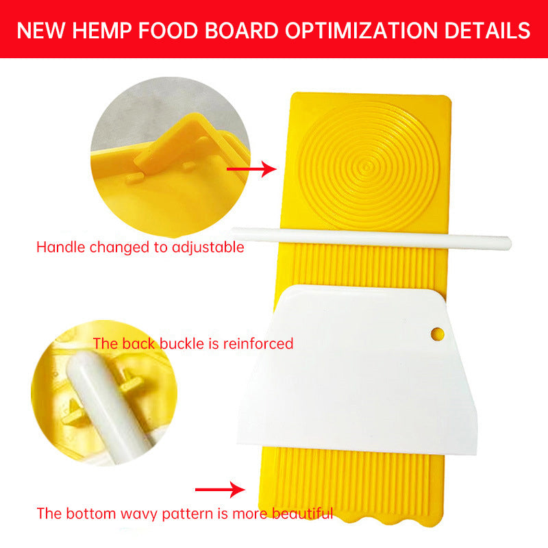 Mashizi Washboard, Naked Oats, Fish, Cat's Ears (Steamed Cat-Ear Shaped Bread), Conchiglie, Household Multi-Function Washboard - Korvel