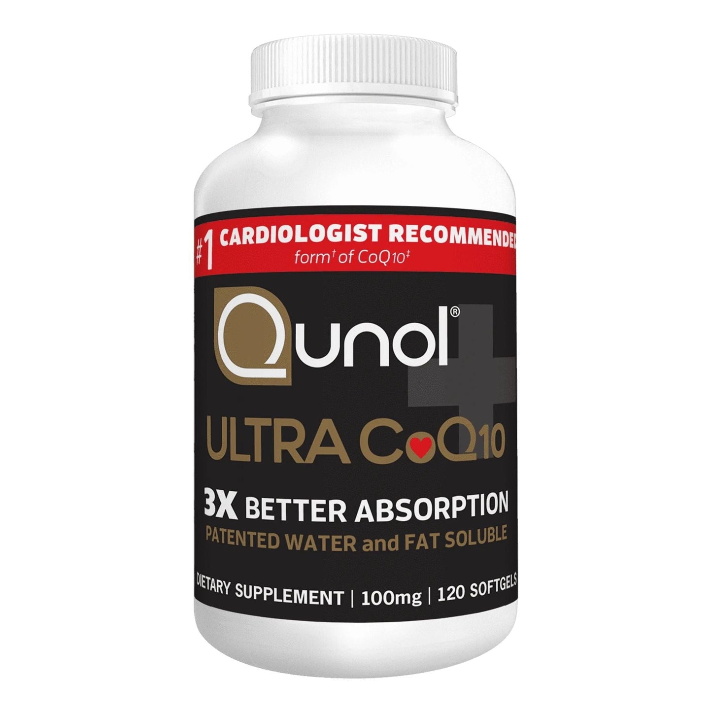 Qunol Ultra CoQ10 100 Mg Softgels - Premium Dietary Supplement