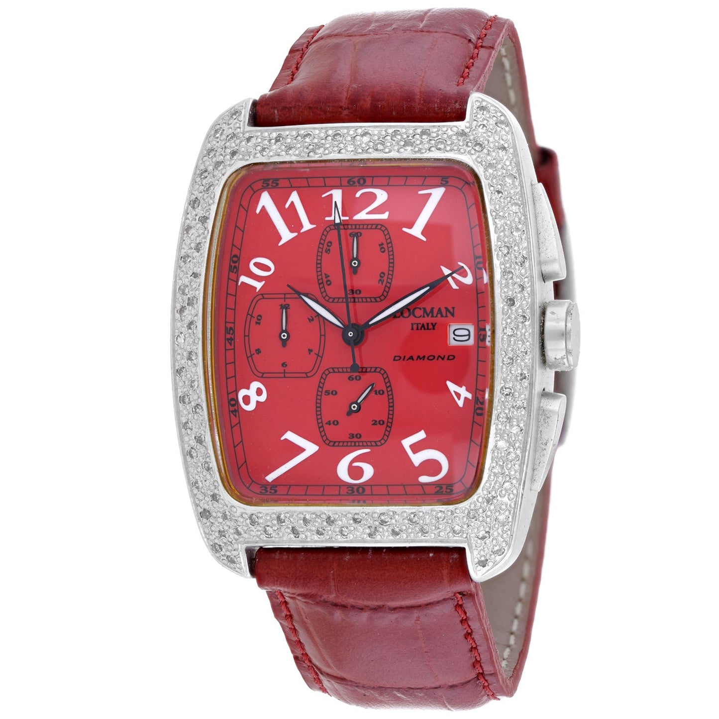 Reloj Clásico para Mujer Locman - Esfera Roja Elegante