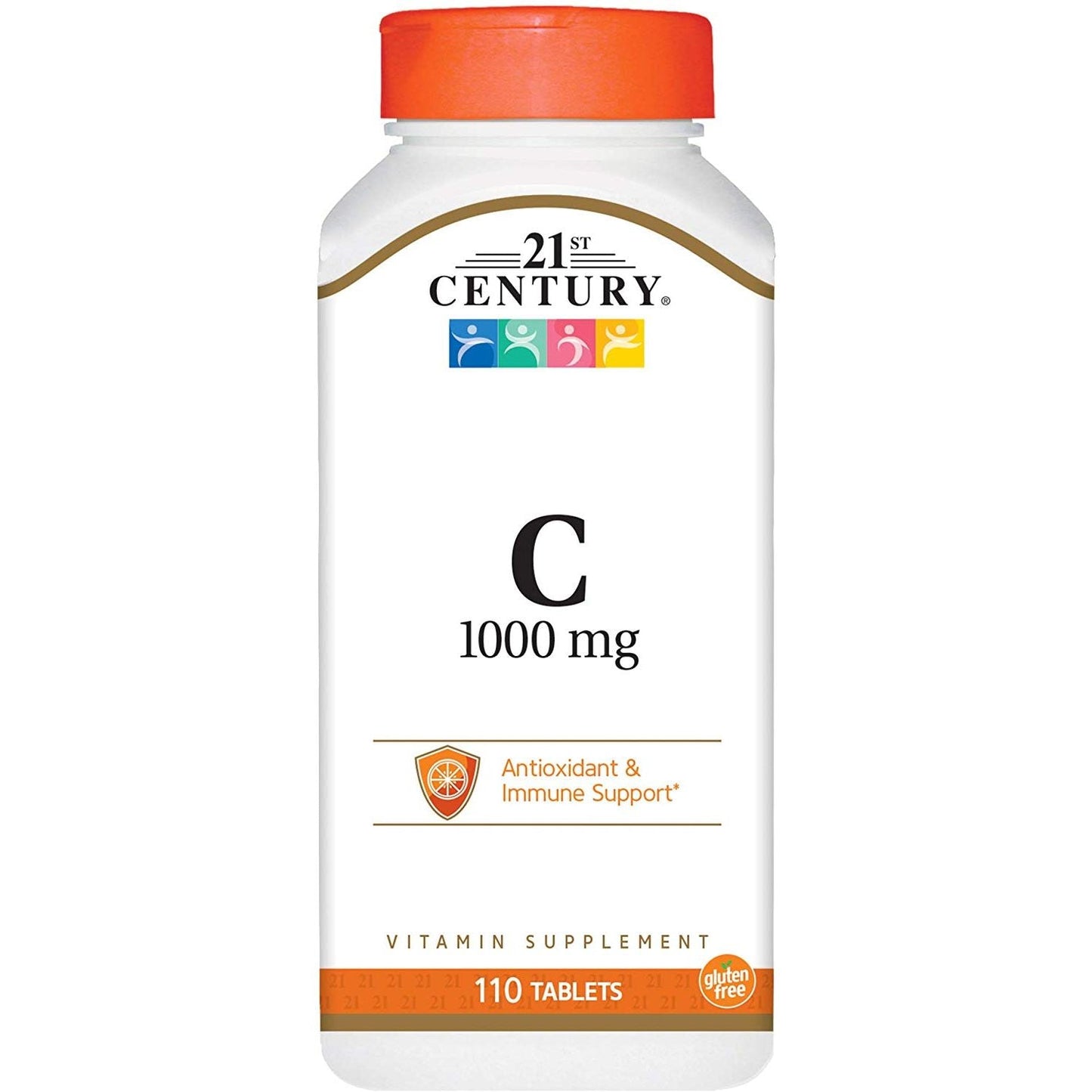 Vitamine C du 21e siècle avec Églantier 1000 mg Comprimés - 110 Comptes