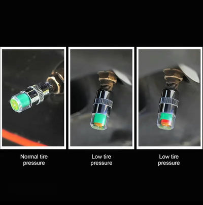 CheckMate Tire Valve Caps for Enhanced Safety
