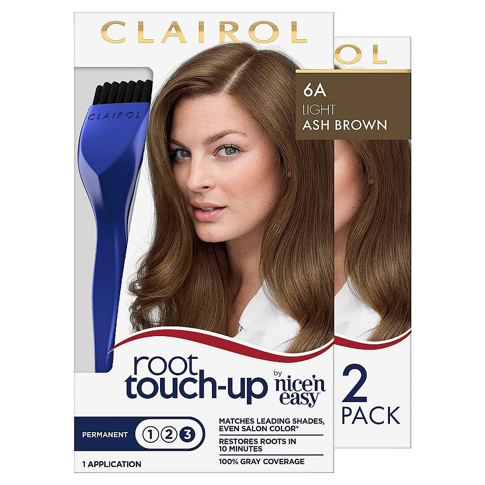 Clairol Couleur de Cheveux Permanente, Brun Cendré Clair 6A