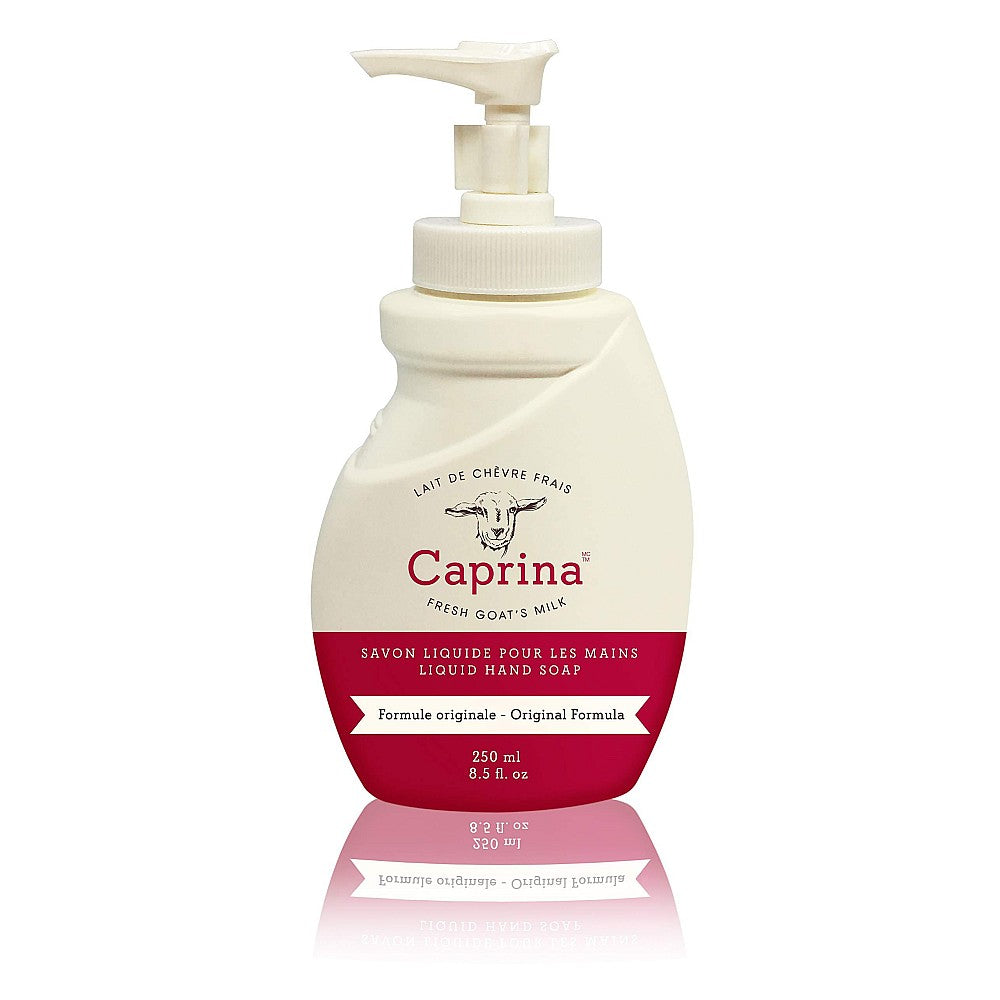 Caprina by Canus Jabón Líquido para Manos con Dispensador, Original, 8.5 Fl Oz