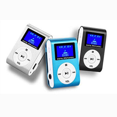 Screen Card Mp3 Card Clip Mp3 Metal Aluminum Housing Sports Mp3 - Korvel