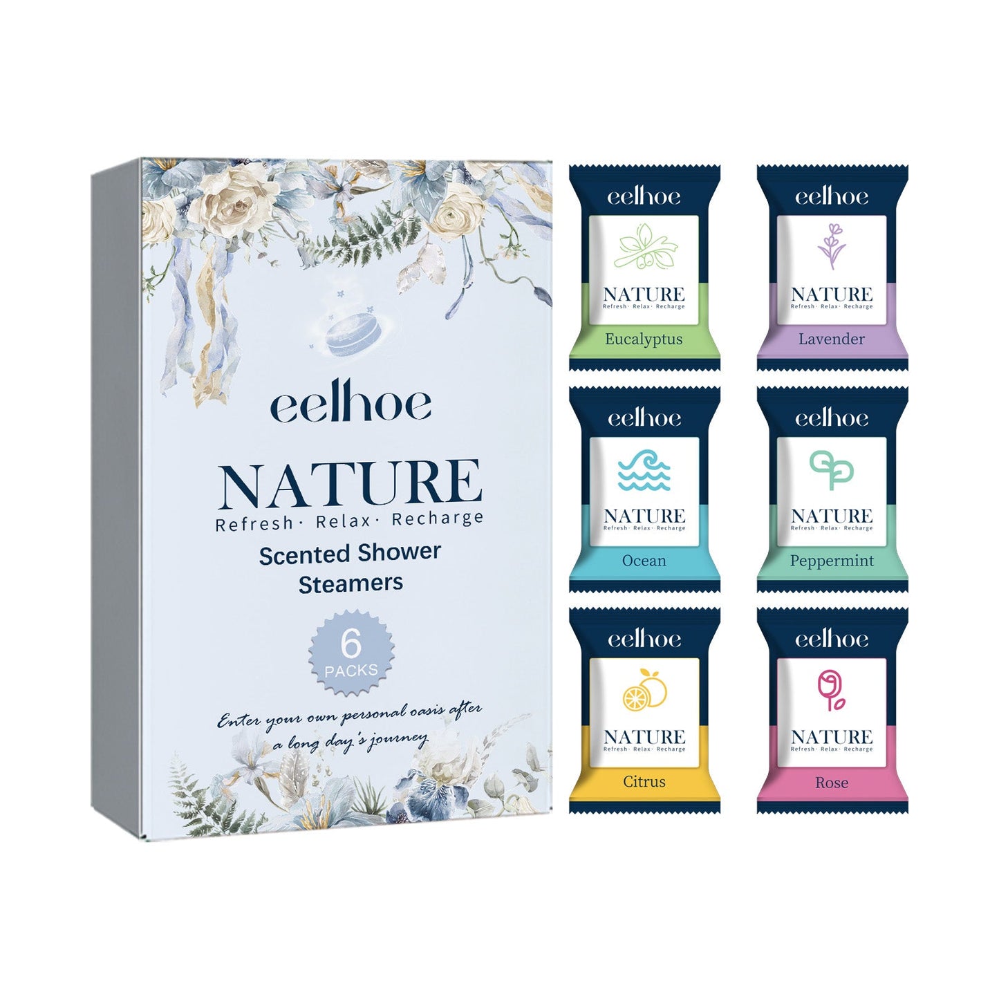 Shower Tablets Keep Fragrance Aromatherapy Shower Tablets Deep Cleansing Relaxing Spa Shower Tablets - Korvel