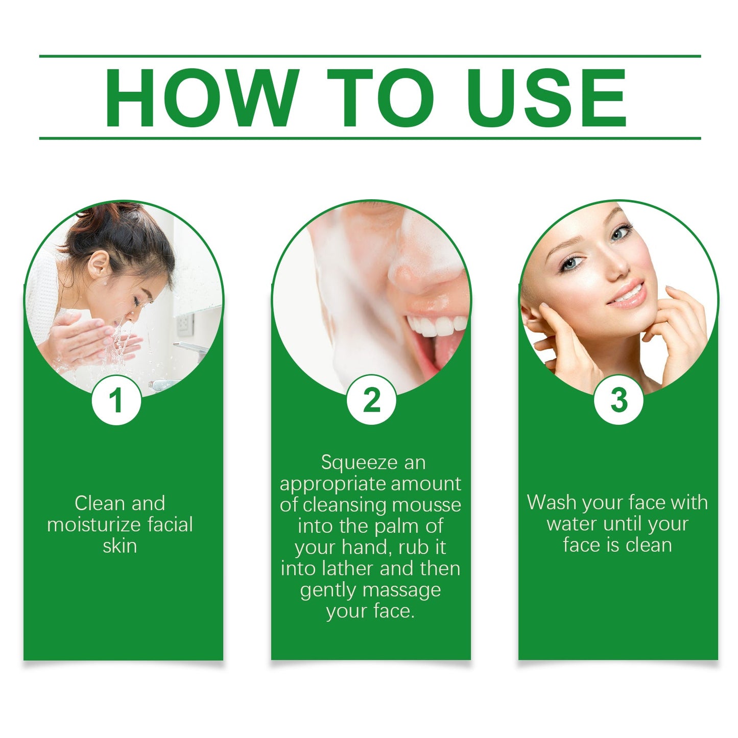 Aloe Vera Cleansing Foam Face Gently Cleanses Skin And Pores, Hydrates And Controls Oil, Moisturizes And Is Not Tight - Korvel