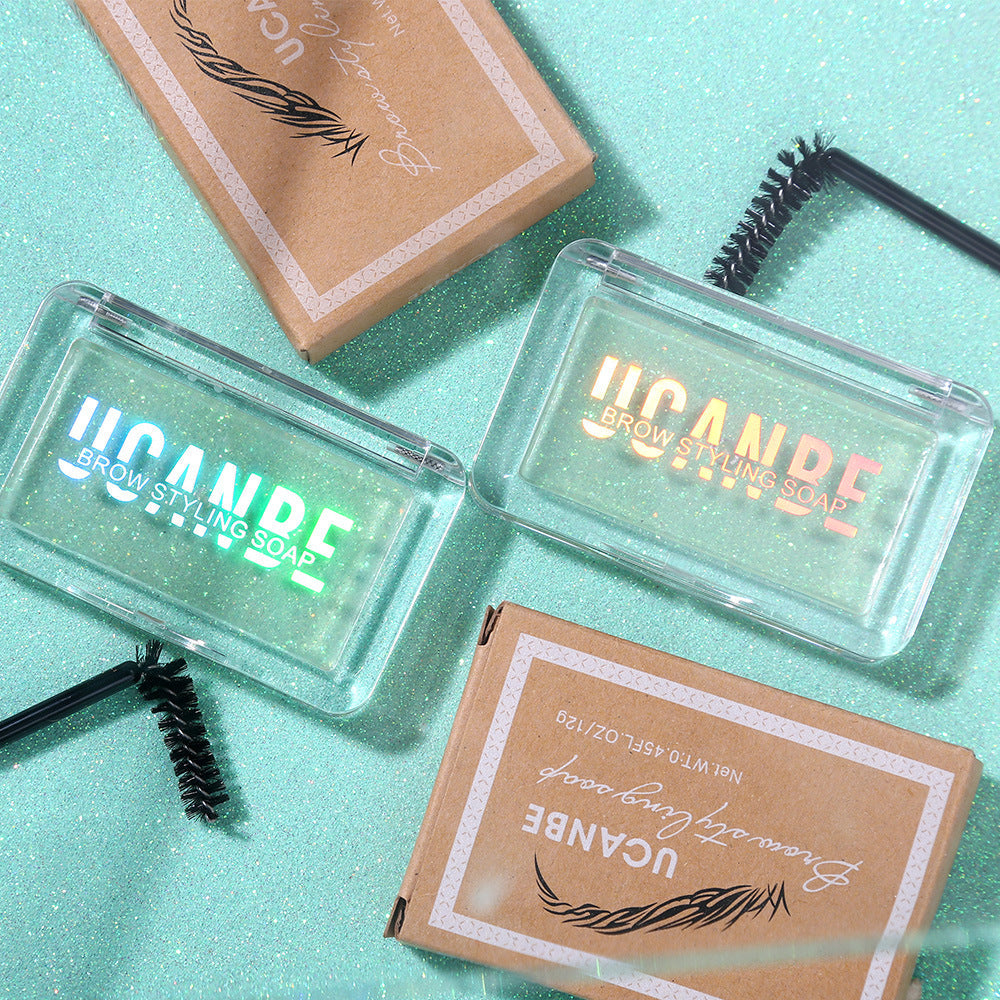 UCANBE Shaping eyebrow cream wild eyebrow shaping soap colorless transparent natural eyebrow wax - Korvel