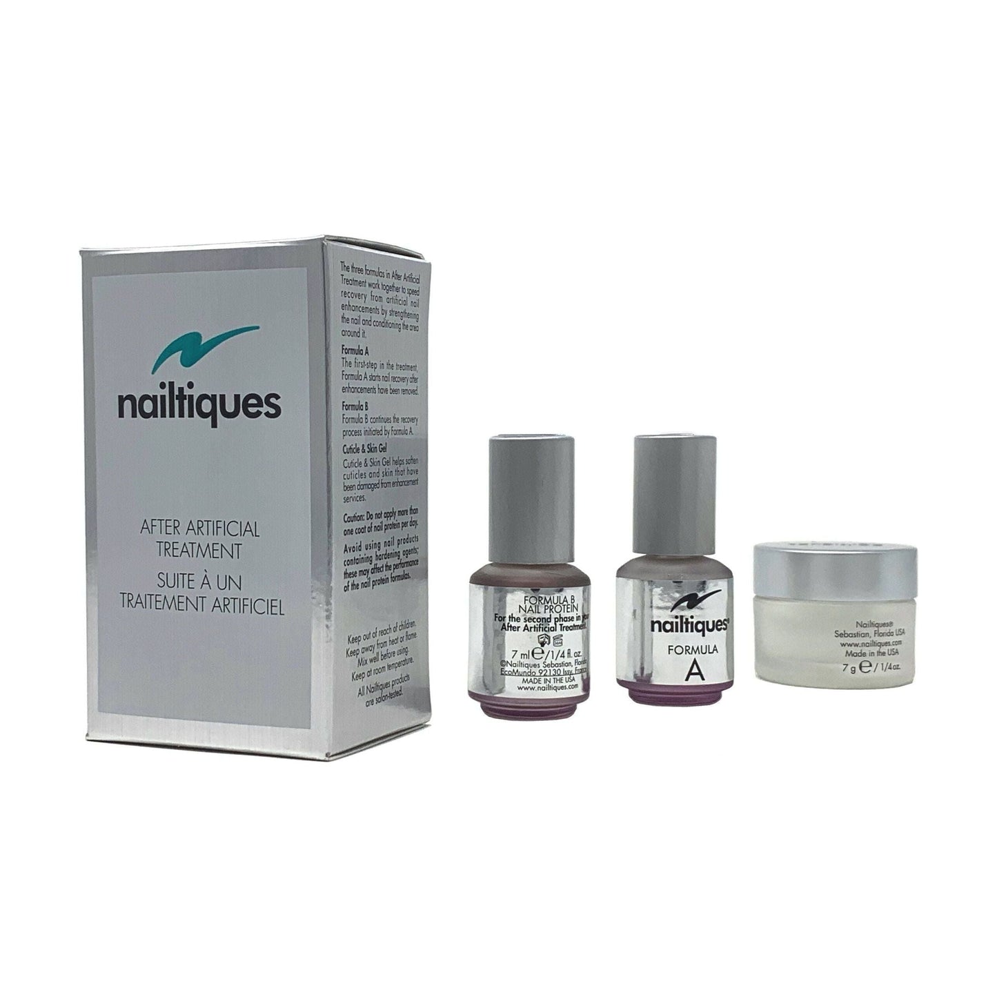 Conjunto de 3 piezas Nailtiques After Artificial Treatment