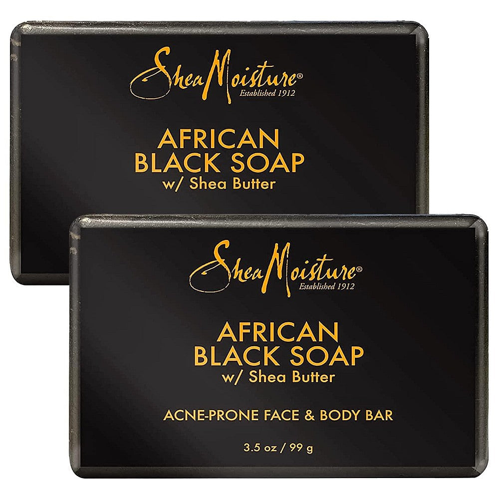 Savon Bar Shea Moisture African Black - 3,5 Oz