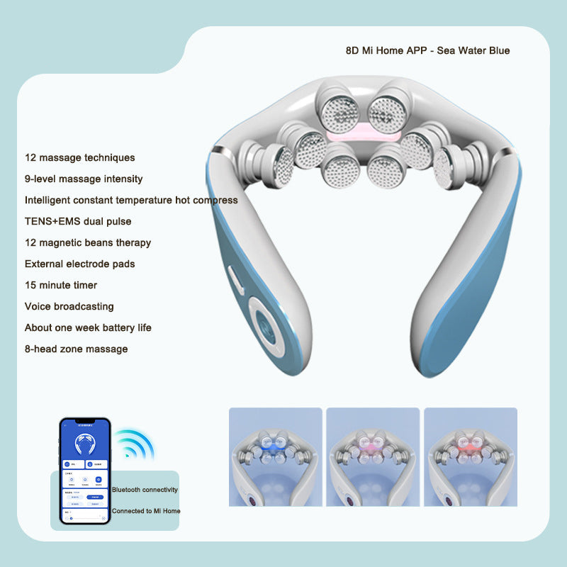 Intelligent Electric Neck Massager for Relaxation
