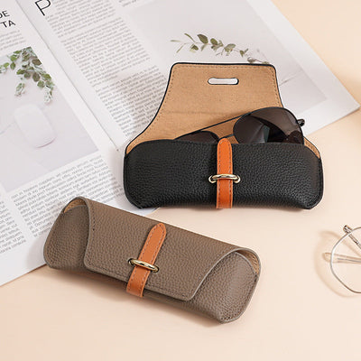 Funda Protectora Portátil Retro Exquisita para Gafas de Sol
