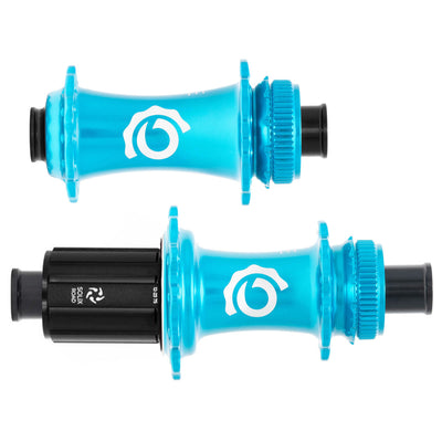 Industry Nine Solix CL Hubs - 12x100/142 TA, 28h, HG11, Turquoise