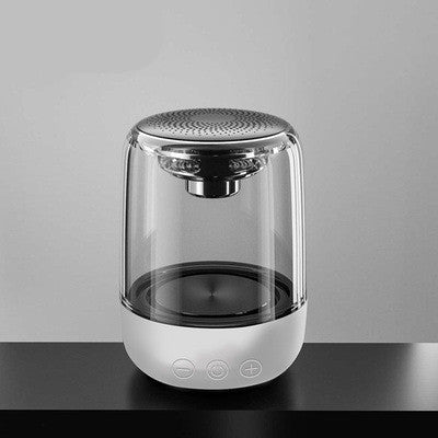 Portable Bluetooth Speaker with Powerful Bass and LED Light